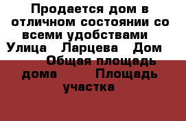 Продается дом в отличном состоянии со всеми удобствами › Улица ­ Ларцева › Дом ­ 23 › Общая площадь дома ­ 60 › Площадь участка ­ 10 › Цена ­ 550 000 - Волгоградская обл., Еланский р-н, Краишево с. Недвижимость » Дома, коттеджи, дачи продажа   . Волгоградская обл.